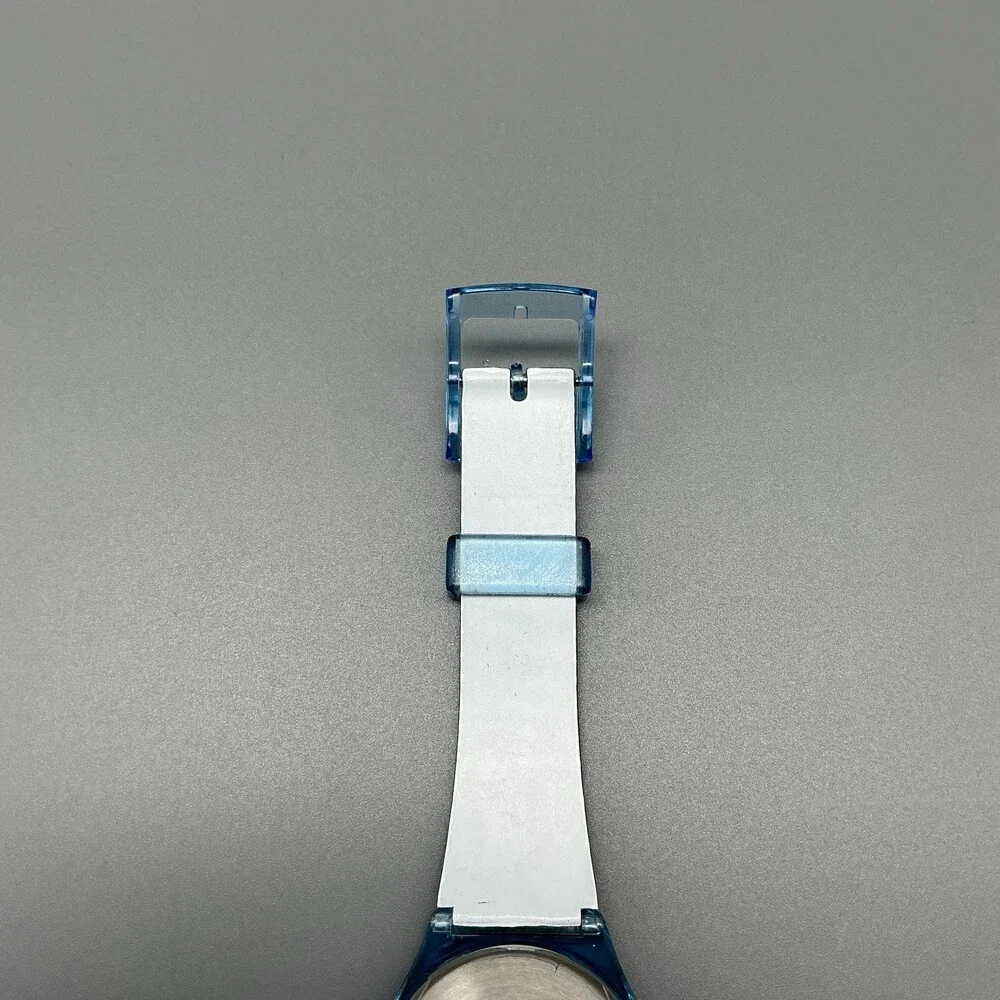 PierCarlo D'Alessio Orizzonte Womens Watch 34mm Translucent Blue New Battery